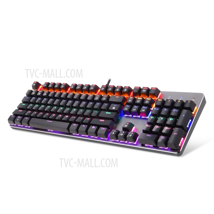 K73 English Blue Switch RGB Mechanical Keyboard 104 keys Gaming Keyboard-4