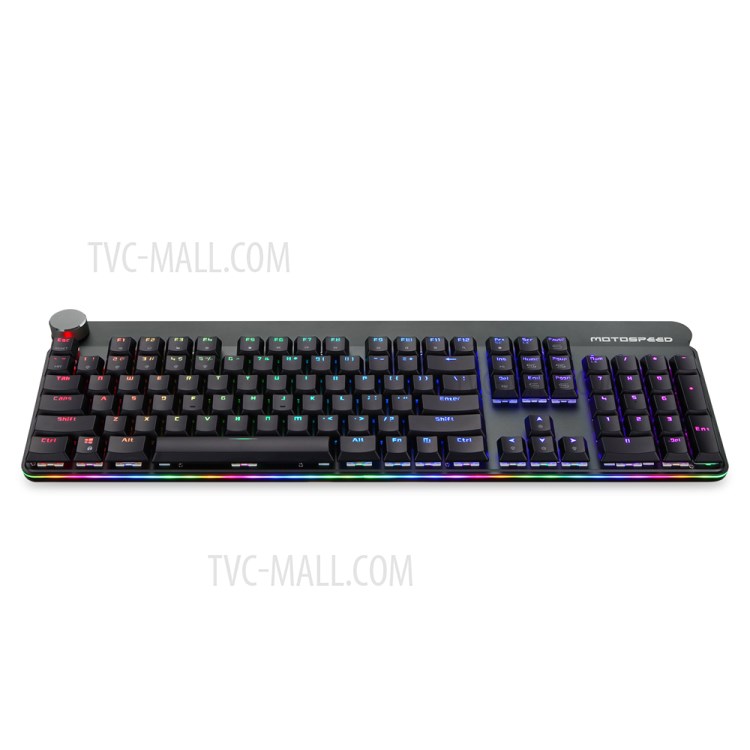 MOTOSPEED GK81 2.4GHz / USB Wired Dual Mode Blue Switch 104 Keys Mechanical Keyboard - Black-3