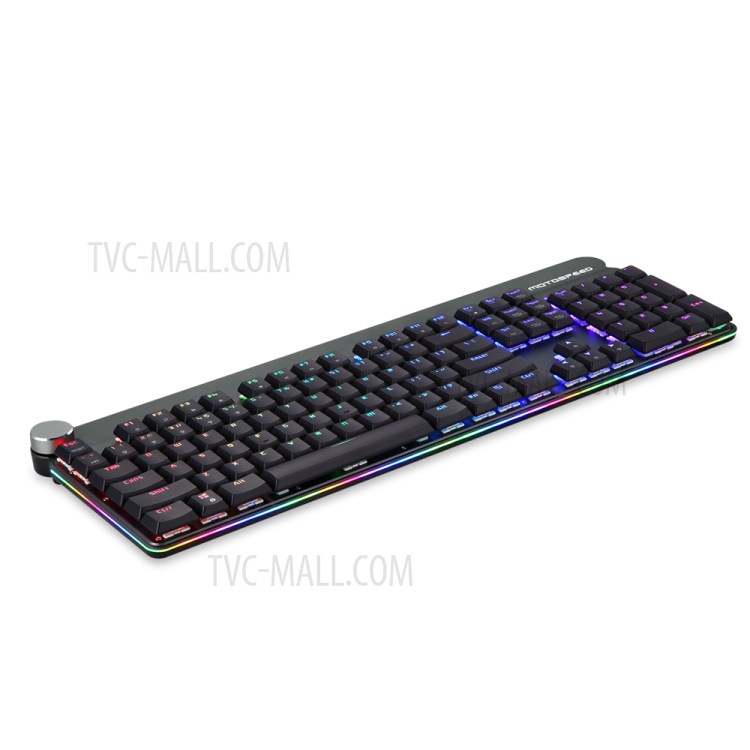 MOTOSPEED GK81 2.4GHz / USB Wired Dual Mode Blue Switch 104 Keys Mechanical Keyboard - Black-5