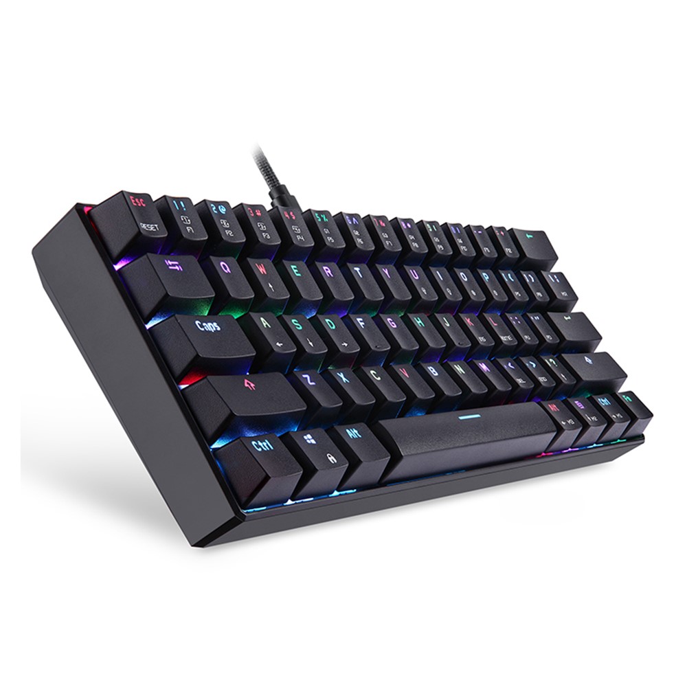 MOTOSPEED CK61 Gaming Mechanical Keyboard USB Wired 61-key RGB LED Backlight for PC Computer Gamer-3