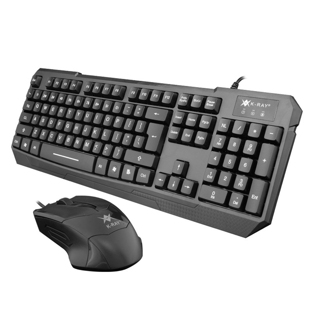 K-RAY KM5800 USB Wired Keyboard and Mouse Set for Laptop/PC Computer-14