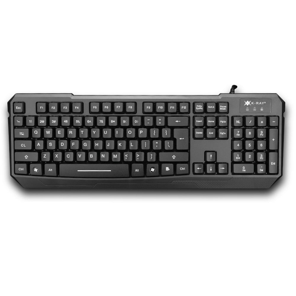 K-RAY KM5800 USB Wired Keyboard and Mouse Set for Laptop/PC Computer-2
