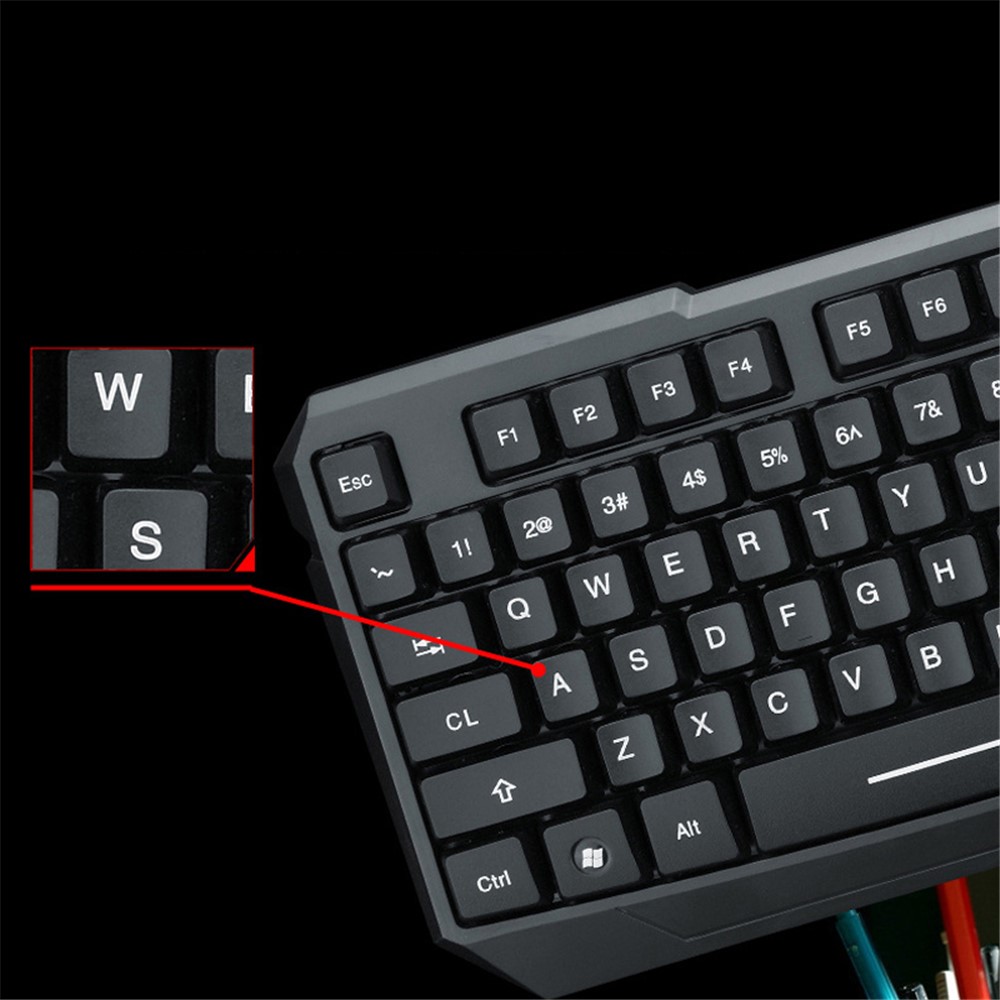 K-RAY KM5800 USB Wired Keyboard and Mouse Set for Laptop/PC Computer-6