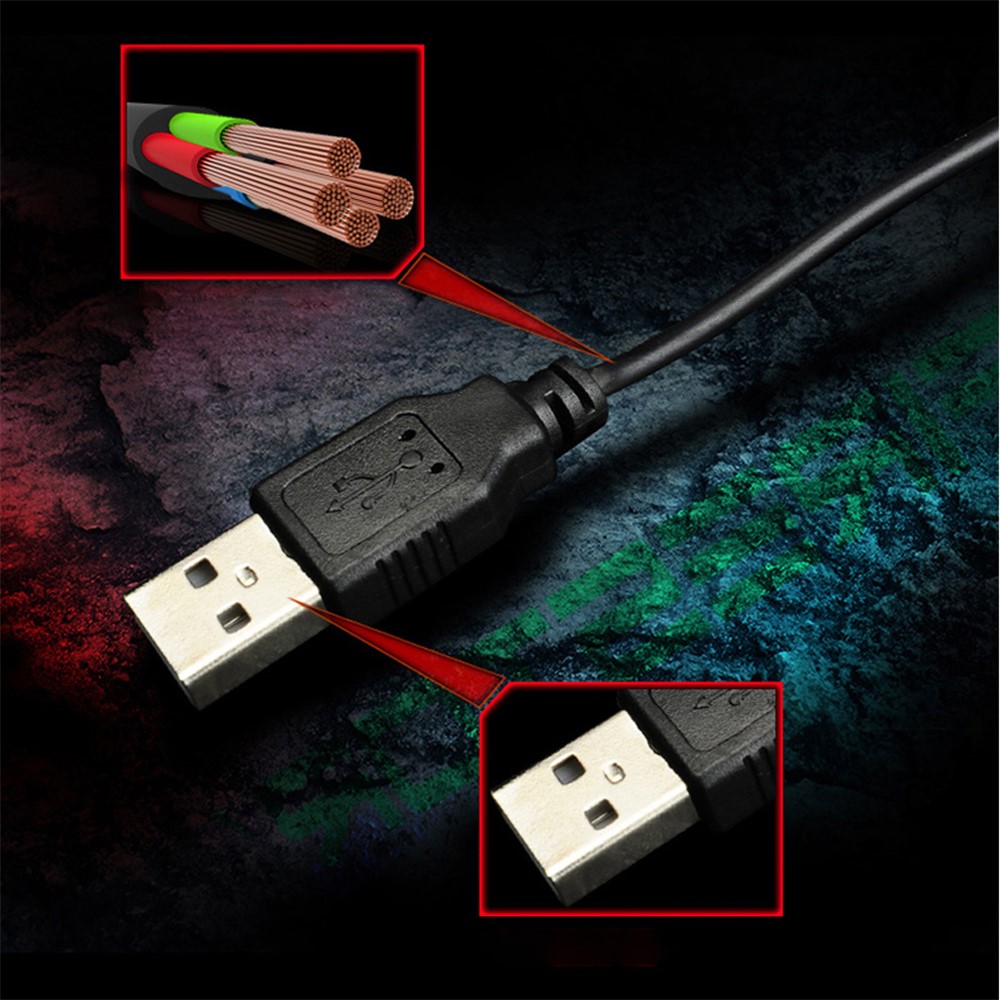 K-RAY KM5800 USB Wired Keyboard and Mouse Set for Laptop/PC Computer-9