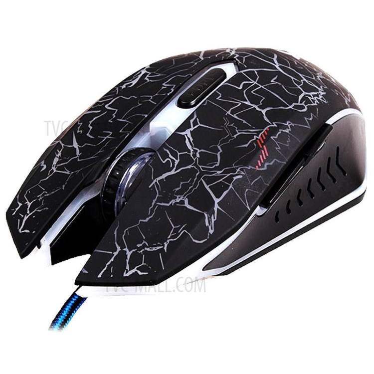 MC Saite A70 USB Wired LED Breathing Back-Light Mouse with Built-in Stable Weight-1