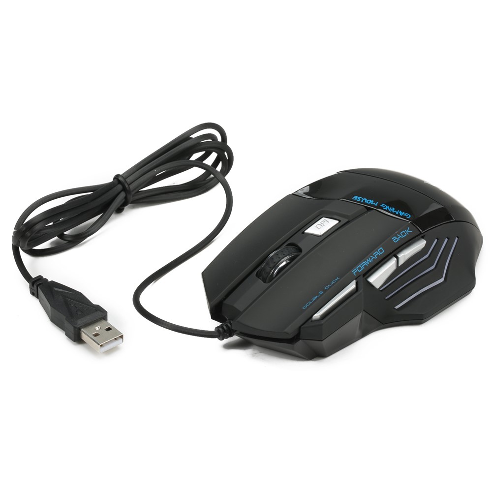 A868 Adjustable DPI Colorful Light USB Wired Laptop Computer Ergonomic Gaming Mouse-3