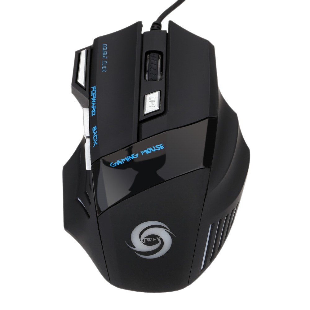 A868 Adjustable DPI Colorful Light USB Wired Laptop Computer Ergonomic Gaming Mouse-5