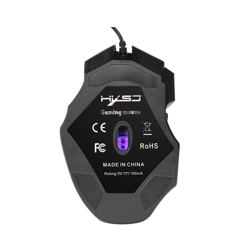 A868 Adjustable DPI Colorful Light USB Wired Laptop Computer Ergonomic Gaming Mouse-9