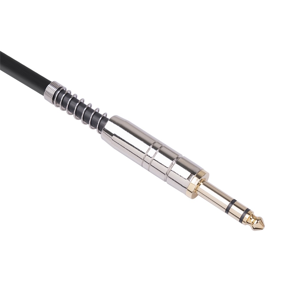 BLS0201 1/4 Inch(6.35mm) TRS Stereo Y-Splitter Insert Cable 1/4 Inch Male Jack to Dual 1/4 Inch Male TS Mono Breakout Cable Audio Patch Cord 1.8m-7