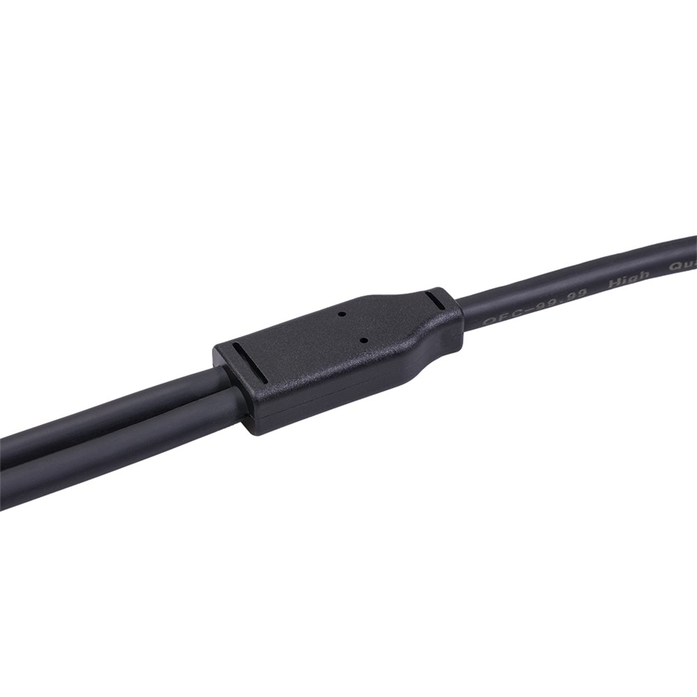 BLS0201 1/4 Inch(6.35mm) TRS Stereo Y-Splitter Insert Cable 1/4 Inch Male Jack to Dual 1/4 Inch Male TS Mono Breakout Cable Audio Patch Cord 1.8m-8