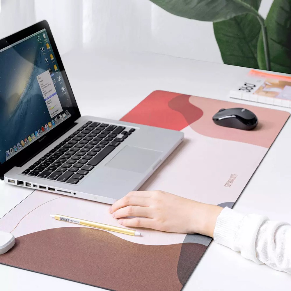 XIAOMI YOUPIN SOTHING DSHJ-S-2009 Heated Mouse Pad Office Non-slip Warm Desk Pad Table Waterproof Warming Mat - Rose-7