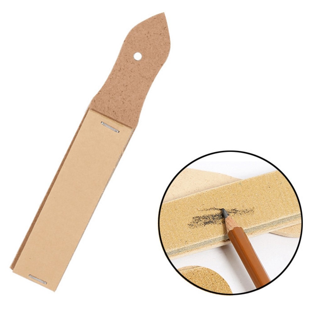 20111808 8Pcs Sketch Paper Sandpaper Pencil Sharpen Drawing Sketch Pen Blending Smudge Stick Sketch Art Drawing Pen Tools-3