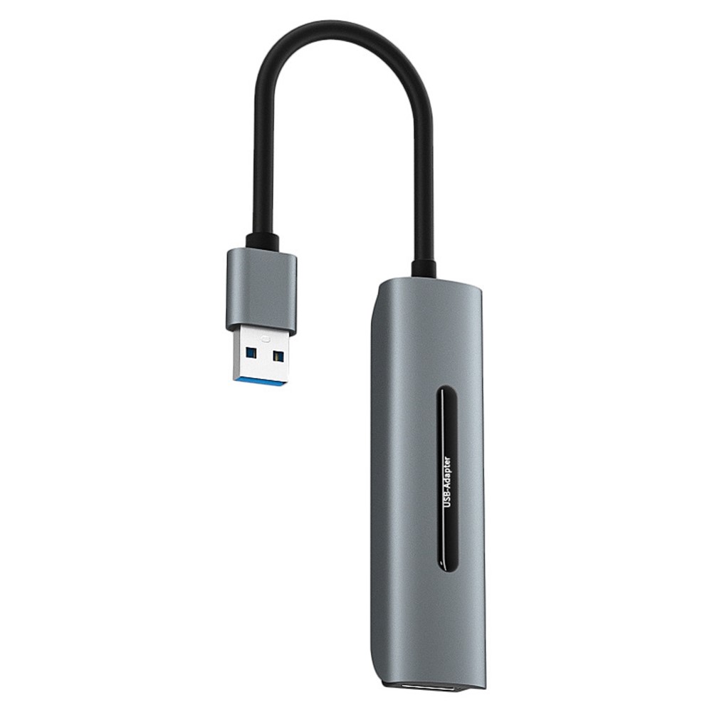 V200C 4-in-1 Aluminum Alloy USB A Hub Adapter to USB 2.0 USB 3.0 Ports for Computer PC-2