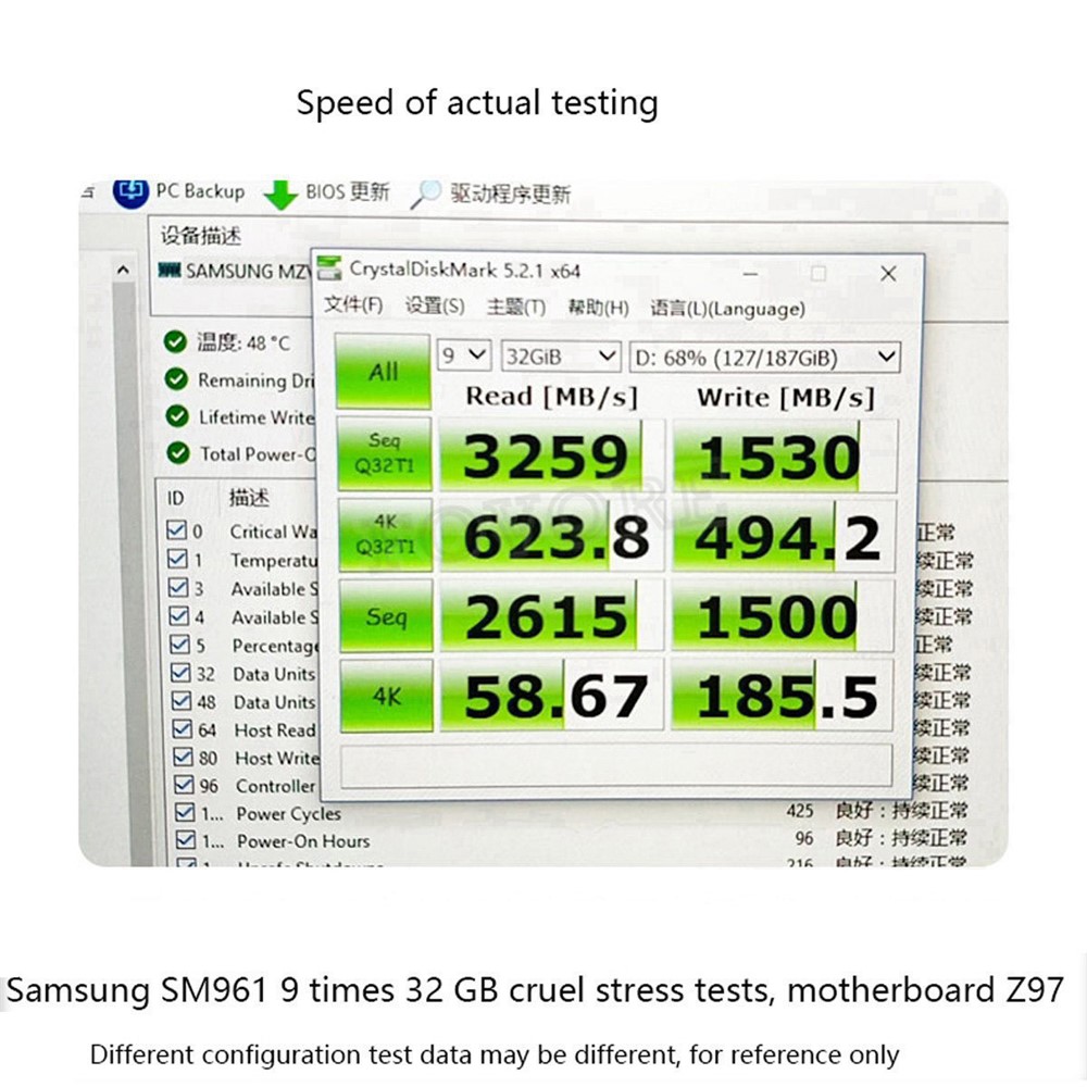 SA-040+SF-100-0.4M NVME M-key Male to Female Extension Cable Connector for Mainboard SSD-7