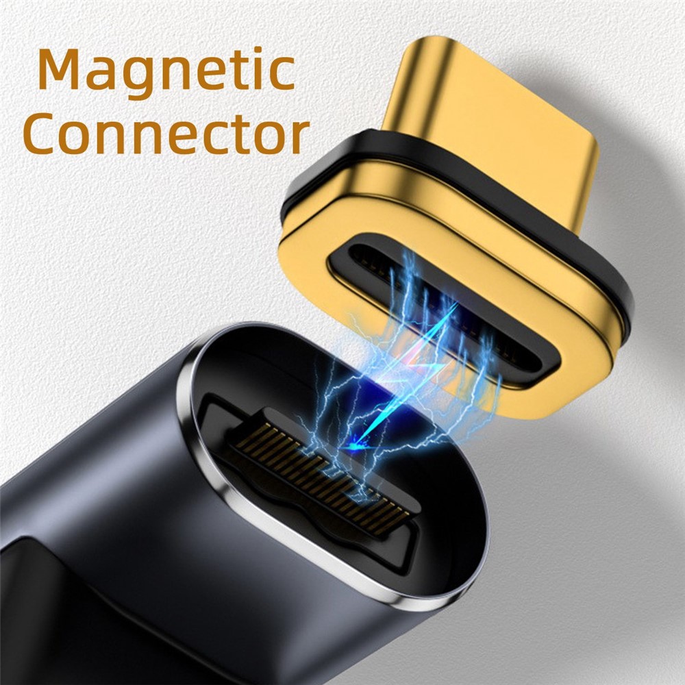 UC-028-AFB Magnetic Connector Type-C Male to USB 3.0 Female 10Gbps Data Transfer Adapter for Laptop Phone-10