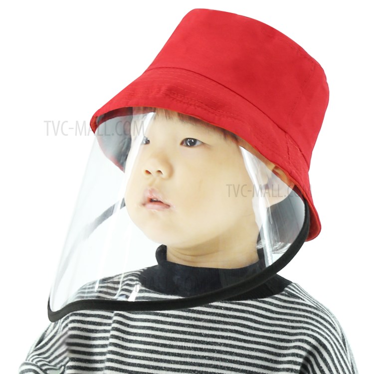 PULUZ PU471 Children Bucket Hat Protection Plaid Fisherman Cap with