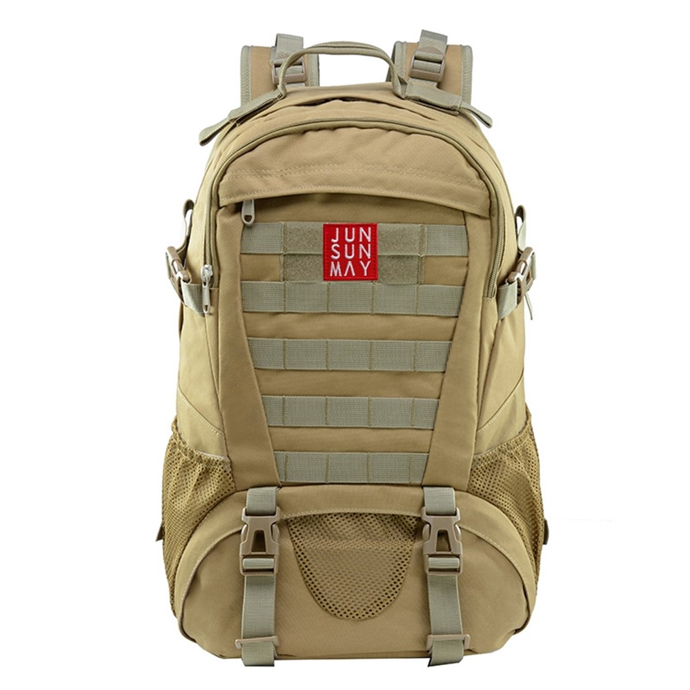 JSM J003 27L Waterproof Military Tactical Backpack Outdoor Army Assault Pack Hiking Trekking Rucksack - Khaki-8