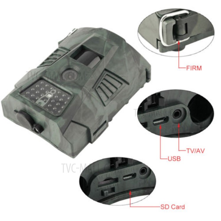 HT-001 Hunting Trail Camera 1080P Night Vision Wildlife Scouting Camera-14