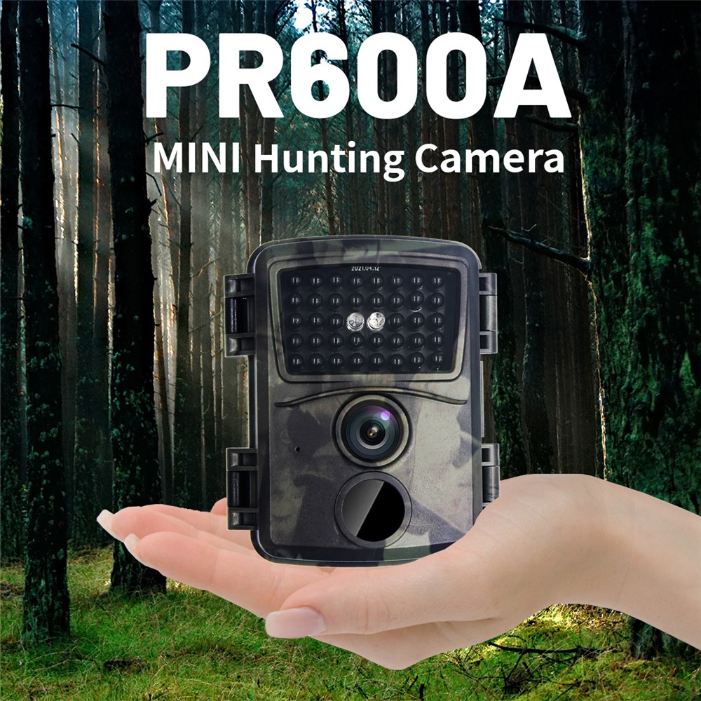 PR600A HD 1080P Hunting Video Camera 12MP Trail Camera 38 Infrared Lights Surveillance Camera-2