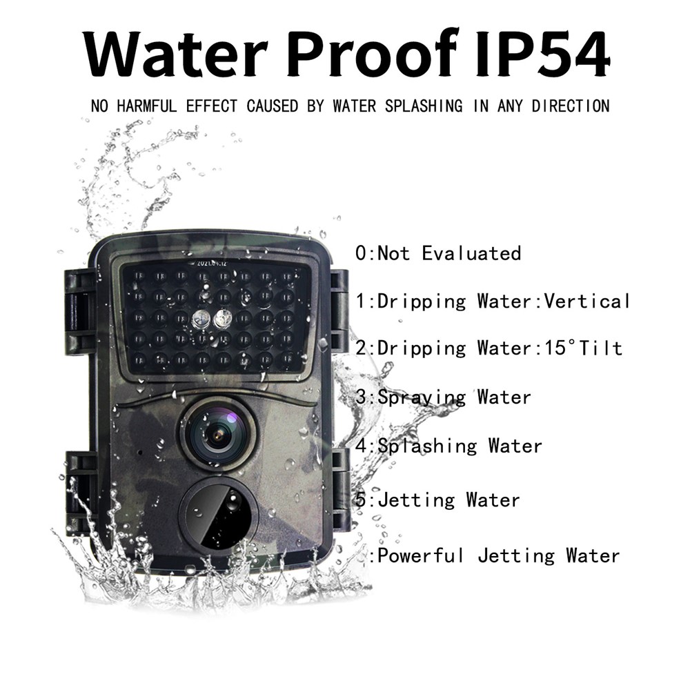 PR600A HD 1080P Hunting Video Camera 12MP Trail Camera 38 Infrared Lights Surveillance Camera-4