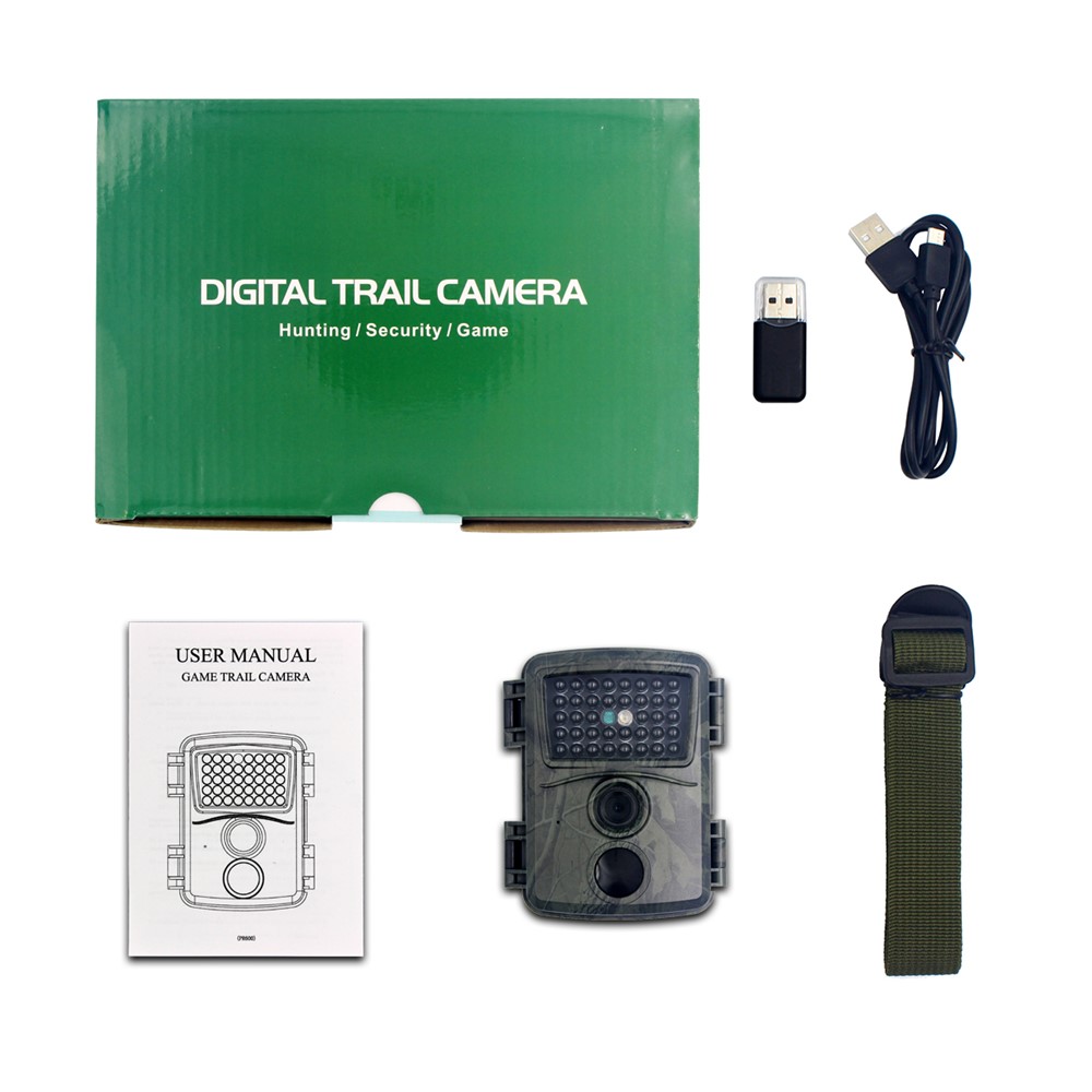 PR600 HD 1080P Infrared Hunting Camera - Army Green-11