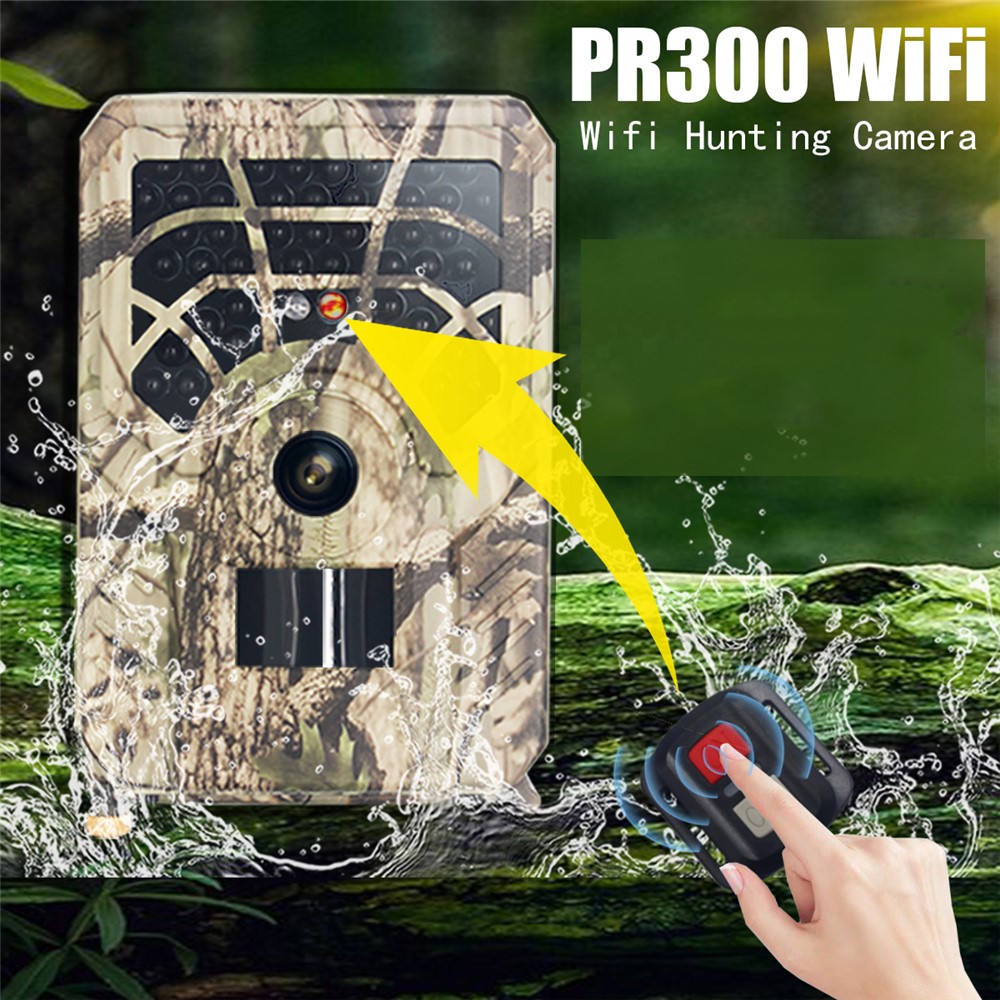 Achetez PR300 WIFI Wildlife Trail Caméra PIR Caméra De Chasse