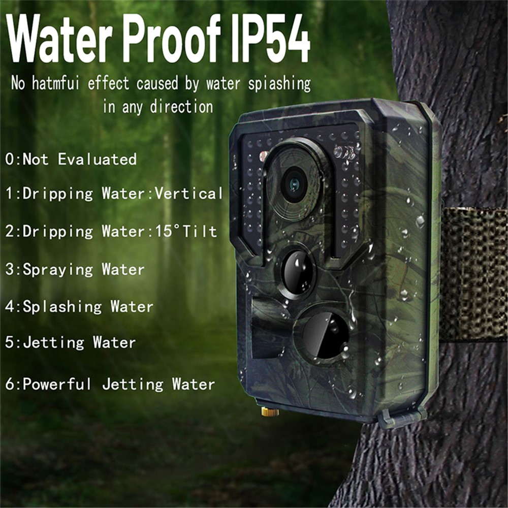 HUNTERCAM PR400 PRO 1080P HD Wild Trail Camera 0.8S Trigger 16MP Infrared Induction Hunting Camera-5
