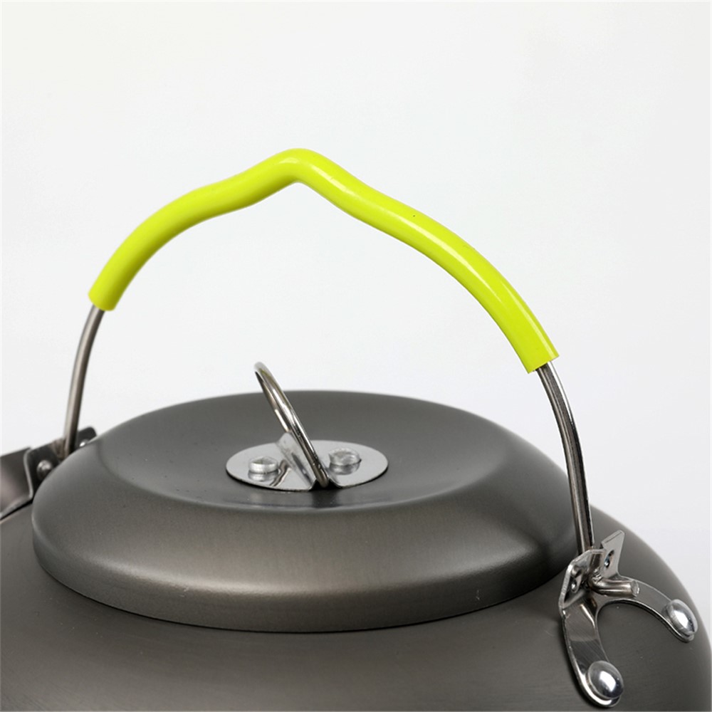 HALIN HK314 1.4L Outdoor Camping Kettle Aluminum Tea Kettle with Handle Compact Lightweight Coffee Pot for BBQ Hiking-4