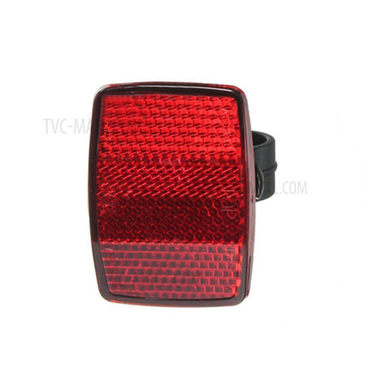 Refletor Da Segurança Da Luz Traseira Da Instalação Do Guiador H40 - Vermelho (traseiro)