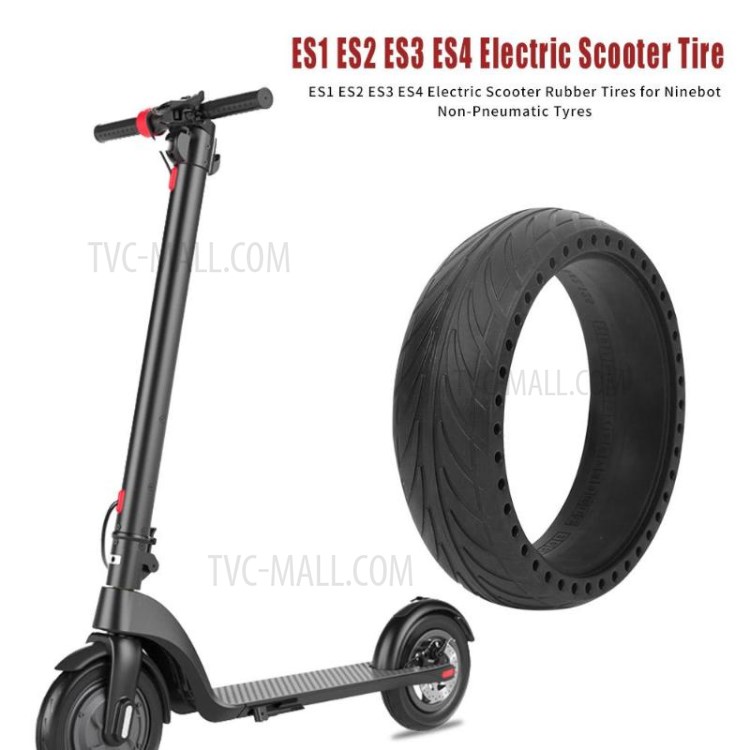 Shock Absorption Honeycomb Non-pneumatic Rubber Tire for Xiaomi Ninebot ES1 ES2 ES3 ES4 Electric Scooter-2