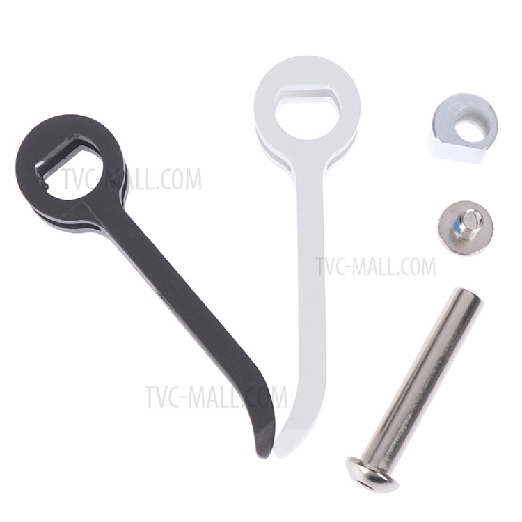 Pieghevole Chiave Kit Chiavi + Bloccaggio A Vite + Set Di Viti Di Inversione Per Il Motorino Elettrico Xiaomi Mijia M365 - Argento-4