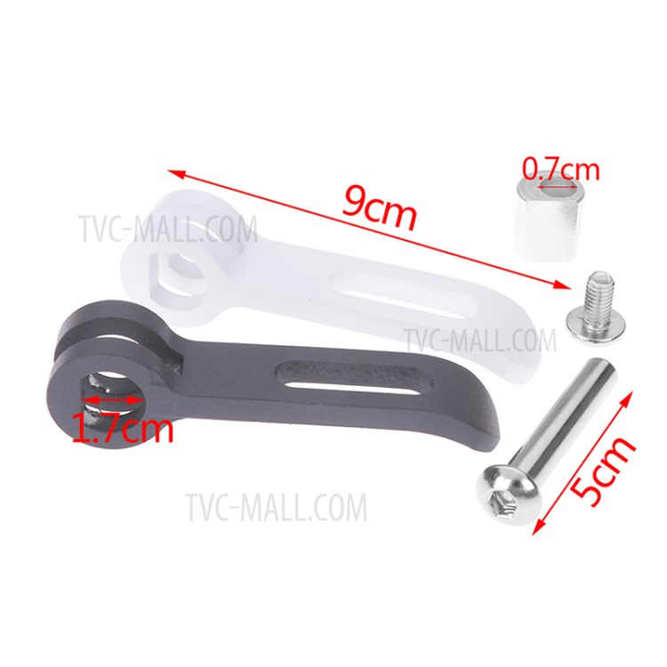 Pieghevole Chiave Kit Chiavi + Bloccaggio A Vite + Set Di Viti Di Inversione Per Il Motorino Elettrico Xiaomi Mijia M365 - Argento-6