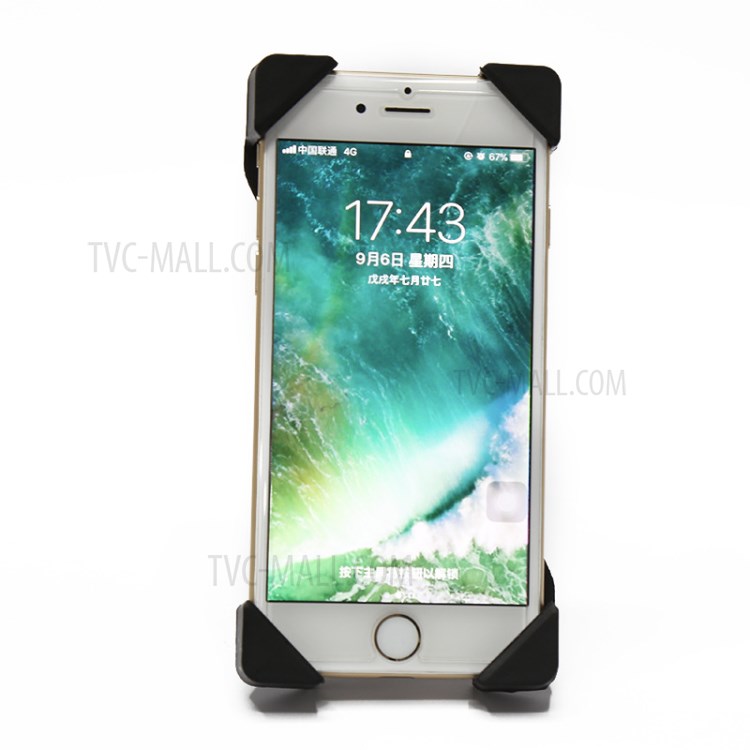 Universal 360° Rotation Adjustable Phone Mount Holder Stand for Bike Motorcycle Handlebar-6