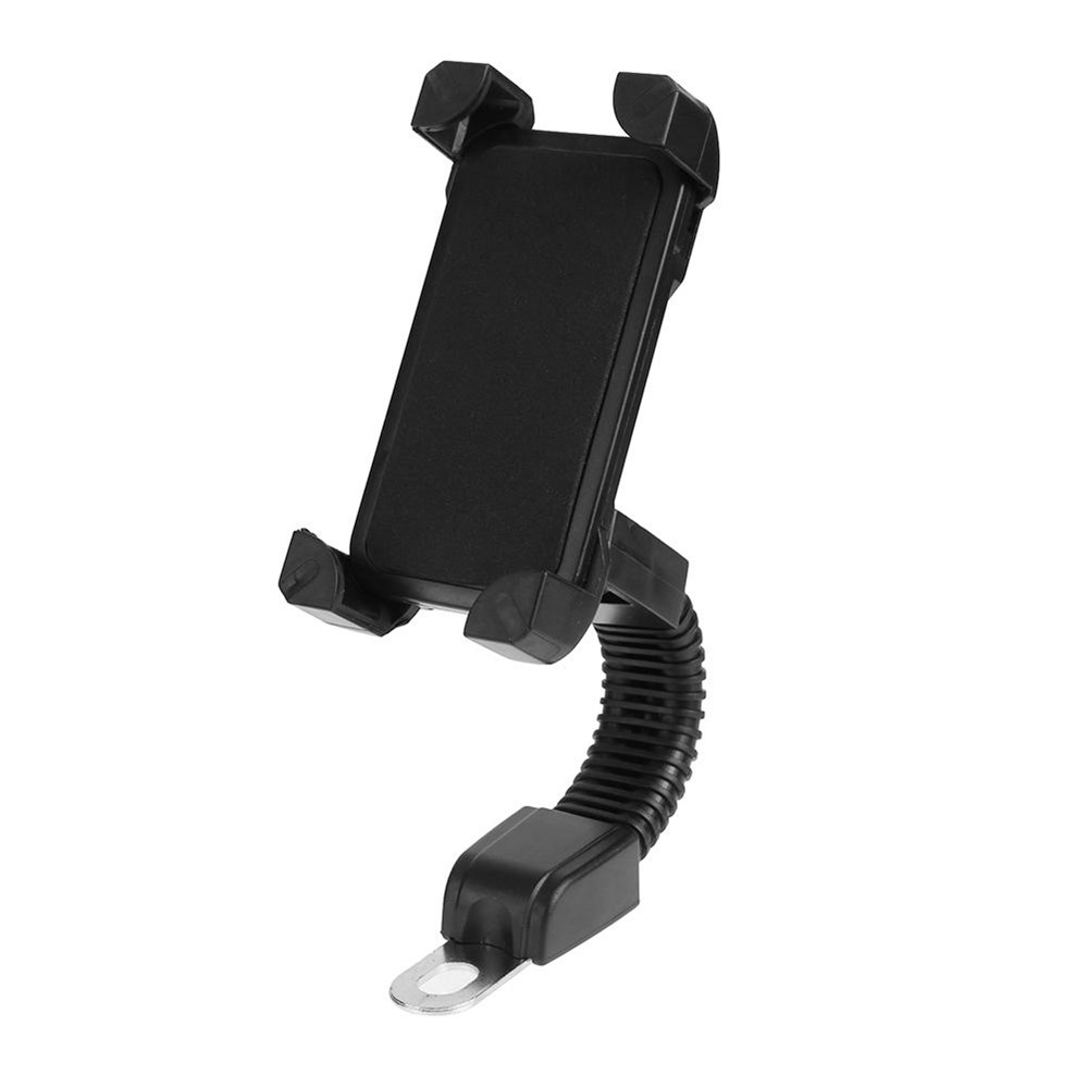360 Degree Rotation Motorcycle Motorbike Phone Mount Holder Handlebar for 3.5-6.5inch Smartphones-2