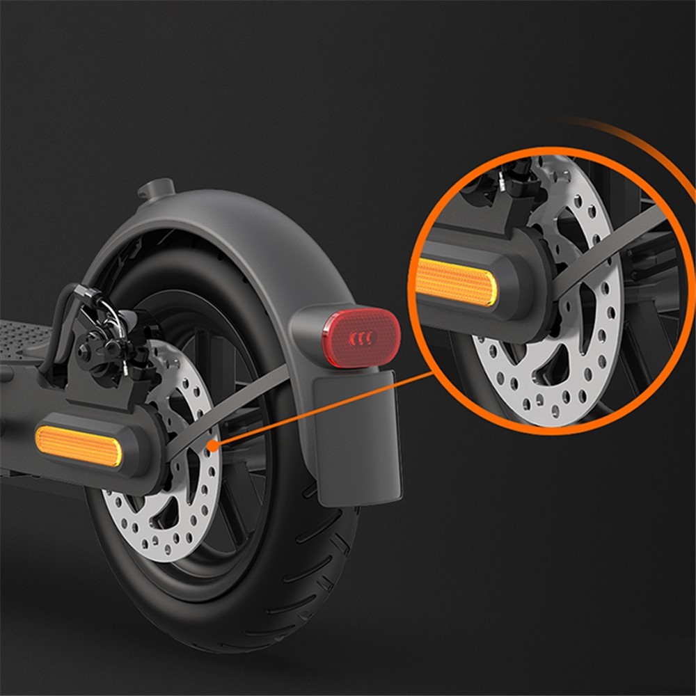 For Xiaomi M365/Pro/1S/Pro2 Electric Scooter Rear Wheel Reflective Cover Side Protective Shell-2