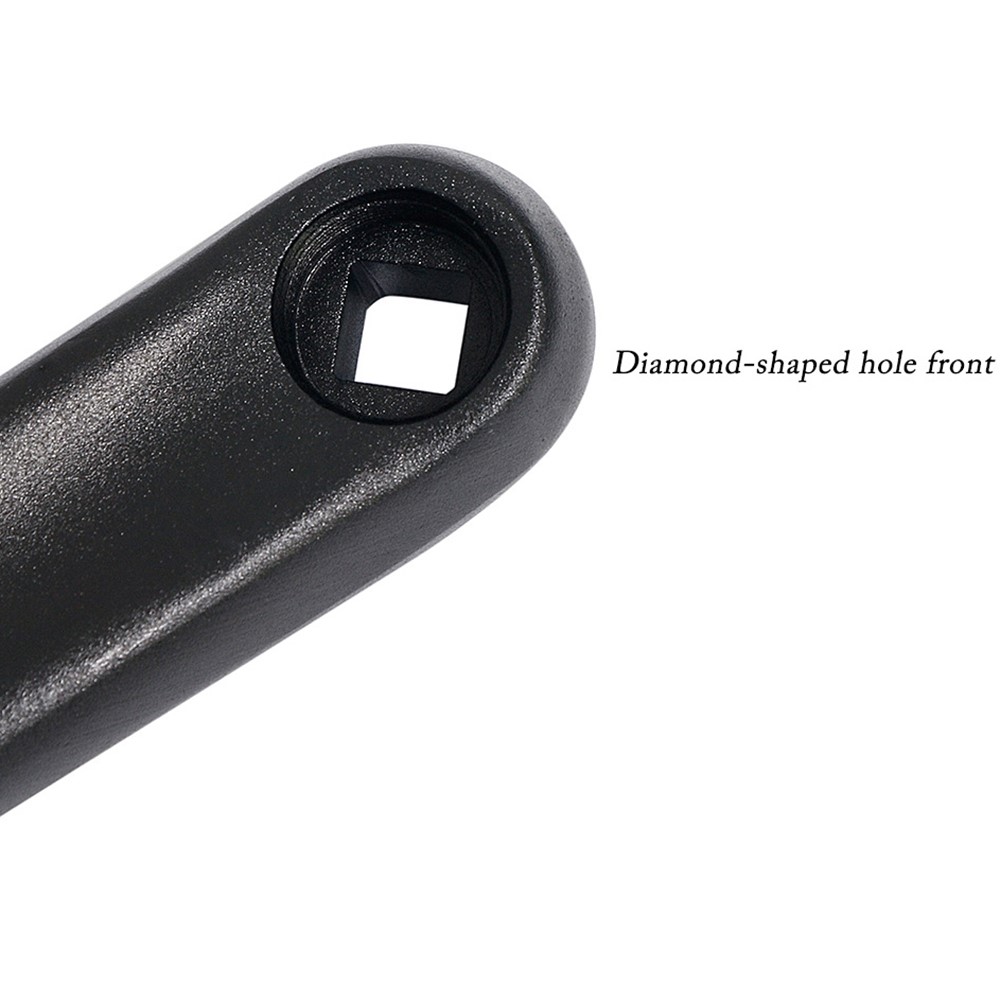 MEIJUN 1 Pair BCD 170mm Dynamic Bike Crank Aluminum Alloy Electric Bicycle Center Motor Left+Right Crank-2