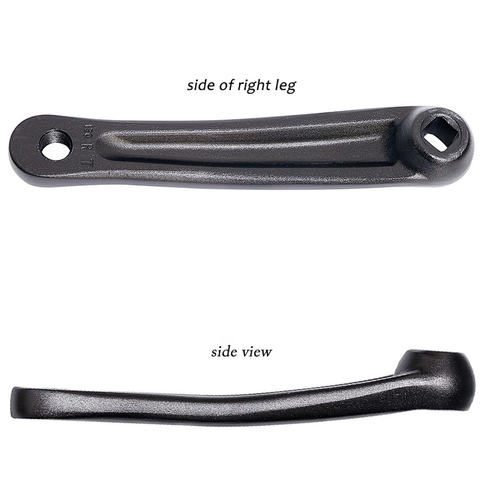 MEIJUN 1 Pair BCD 170mm Dynamic Bike Crank Aluminum Alloy Electric Bicycle Center Motor Left+Right Crank-3