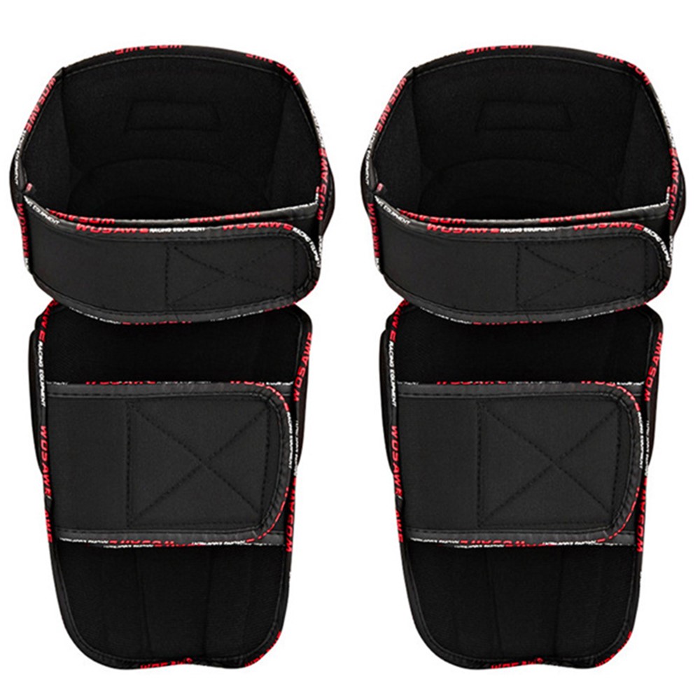 WOSAWE ML332-HZ 1 Pair Carbon Fiber Motorcycle Riding Elbow Pads Hard Shell Anti-fall Anti-collision Elbow Protective Gear-4
