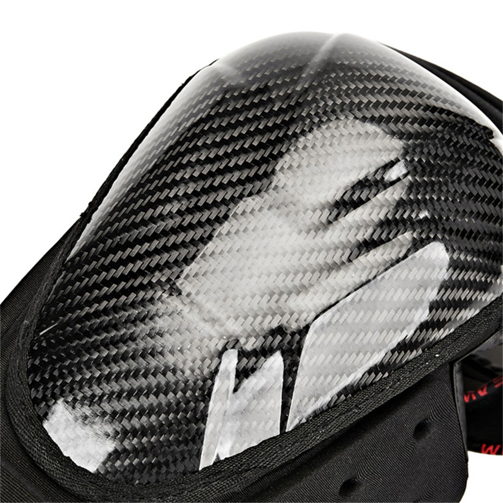 WOSAWE ML332-HZ 1 Pair Carbon Fiber Motorcycle Riding Elbow Pads Hard Shell Anti-fall Anti-collision Elbow Protective Gear-5