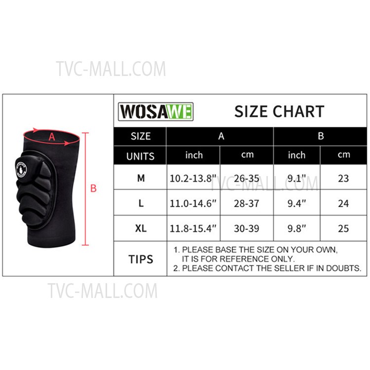 WOSAWE BL364 1 Pair Ski Roller Skating Elbow Pads Protector Elastic Anti-fall Anti-collision Elbow Guard - M-11