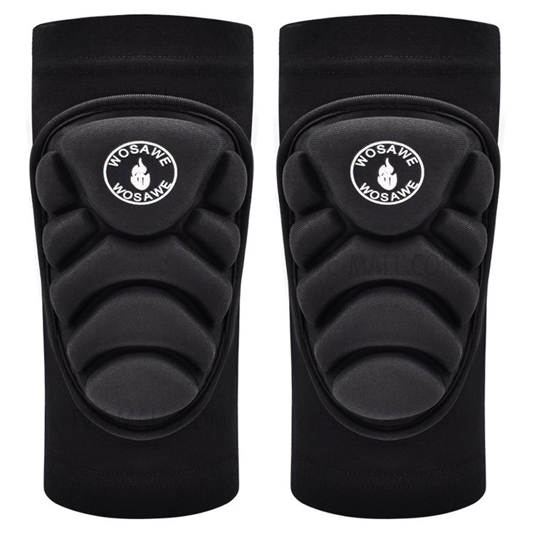 WOSAWE BL364 1 Pair Ski Roller Skating Elbow Pads Protector Elastic Anti-fall Anti-collision Elbow Guard - M-3