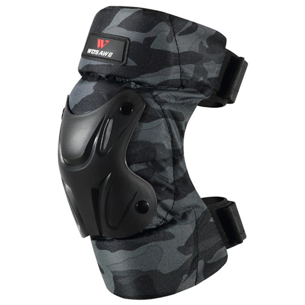 WOSAWE MO366-HZ 1 Pair Adult Motorcycle Riding Camouflage Elbow Pads Hard Shell Anti-fall Anti-collision Elbow Protective Gear-4
