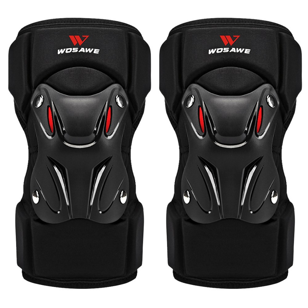WOSAWE MO352-HZ 1Pc Adult Motorcycle Riding Ski Roller Skating Elbow Pads Hard Shell Anti-fall Anti-collision Elbow Protective Gear-3