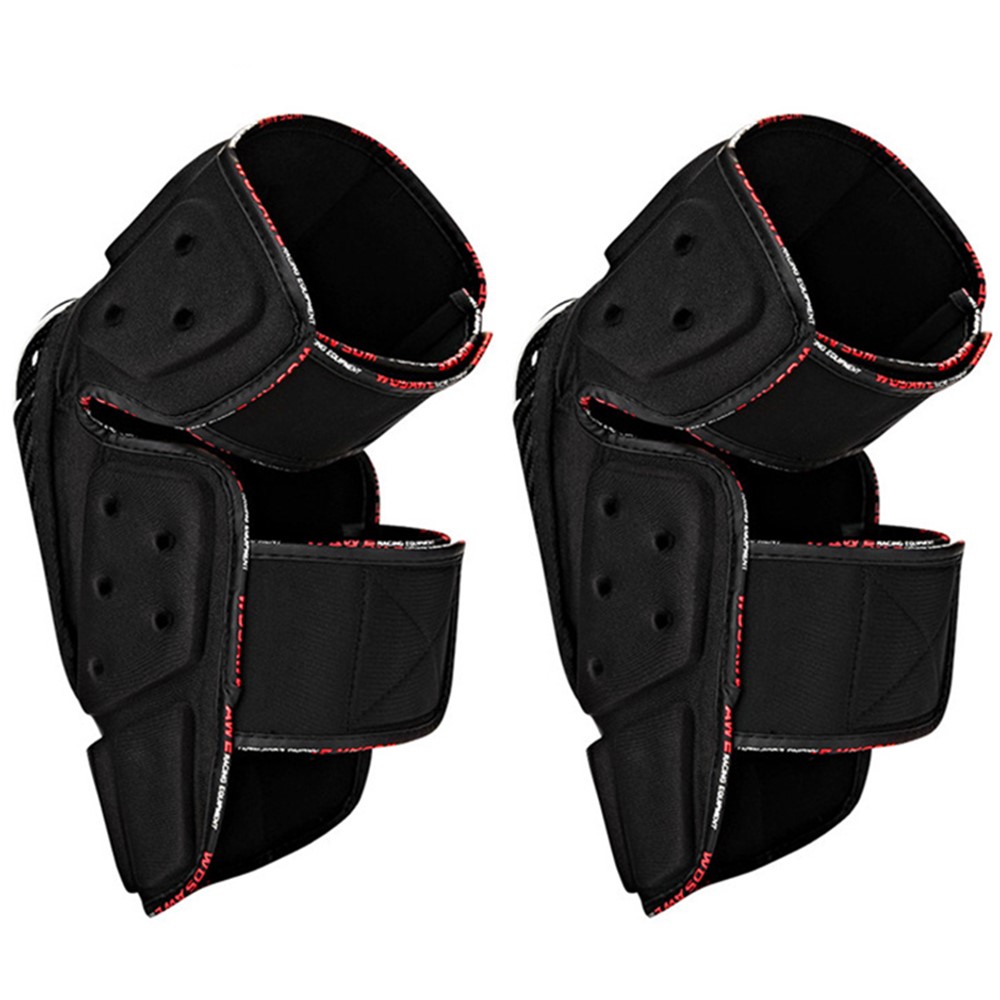 WOSAWE ML332-HX 1 Pair Motorcycle Riding Knee Guard Carbon Fiber Hard Shell Roller Skating Skateboard Anti-collision Knee Pad Protector-3