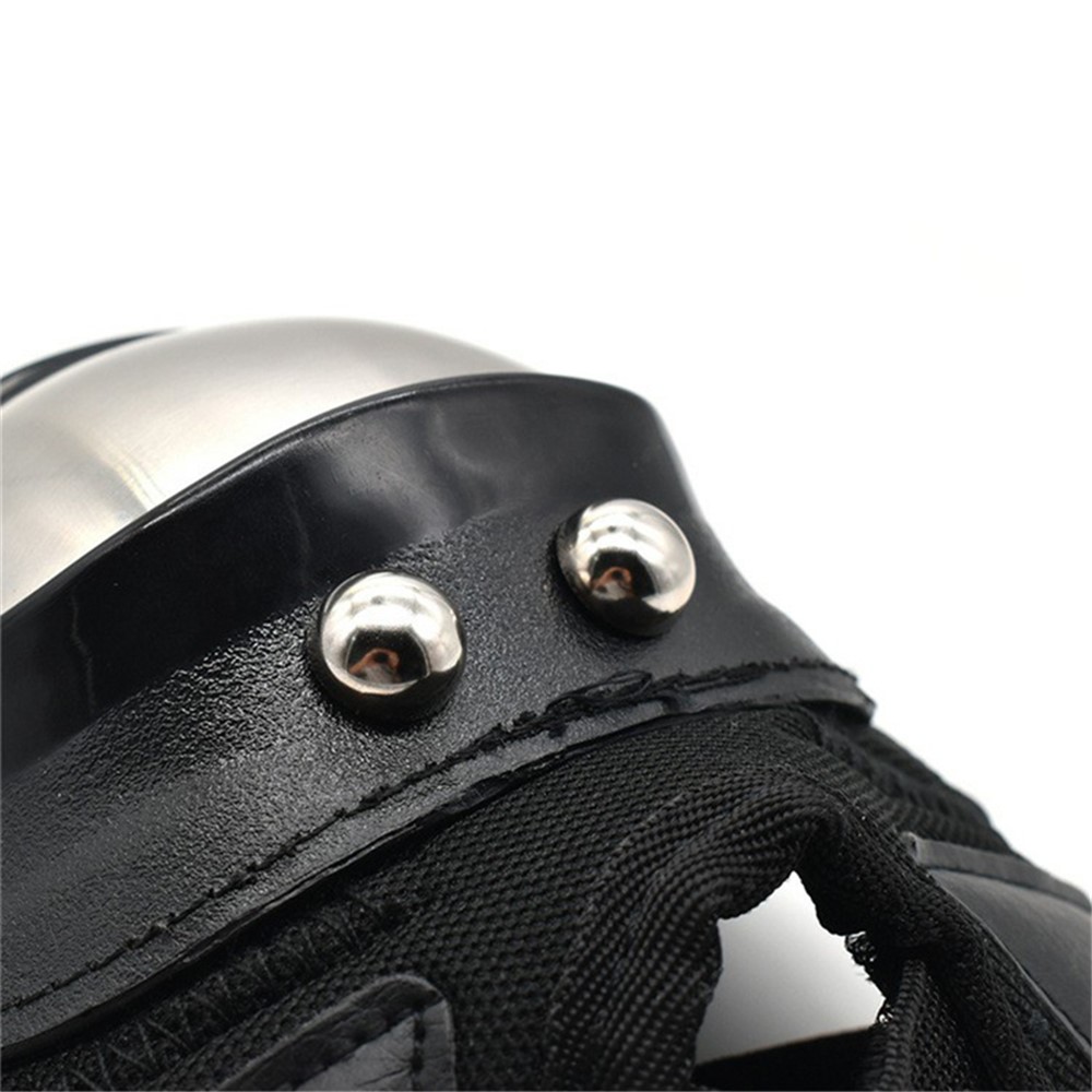 WOSAWE ML303 1 Pair Stainless Steel Elbow Pads Protector Sports Safety Gear for Skiing Motorcycle Racing MTB Cycling-7