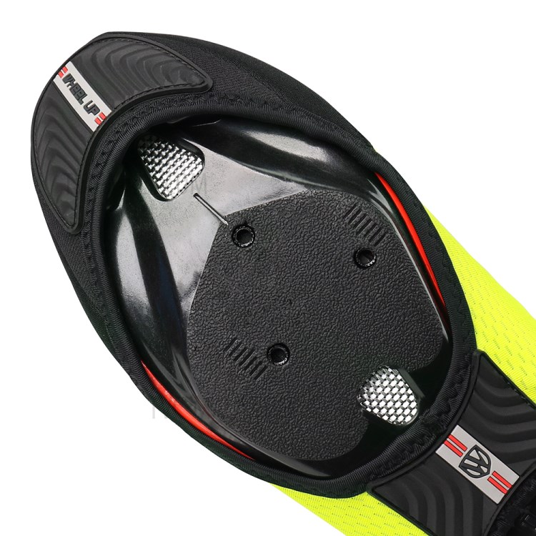 WHEELUP One Pair Reflective Fleece Toe Covers Waterproof Winter Bike Shoe Cover for Cycling - Green/Size: M-4