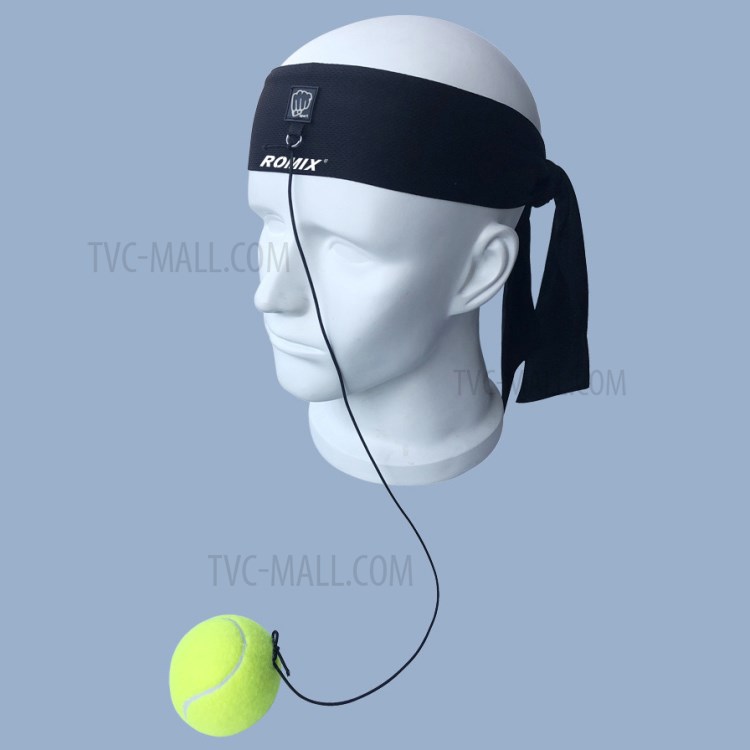 ROMIX Boxing Punch Excercise Fight Ball Equipment with Head Band Speed Training-2