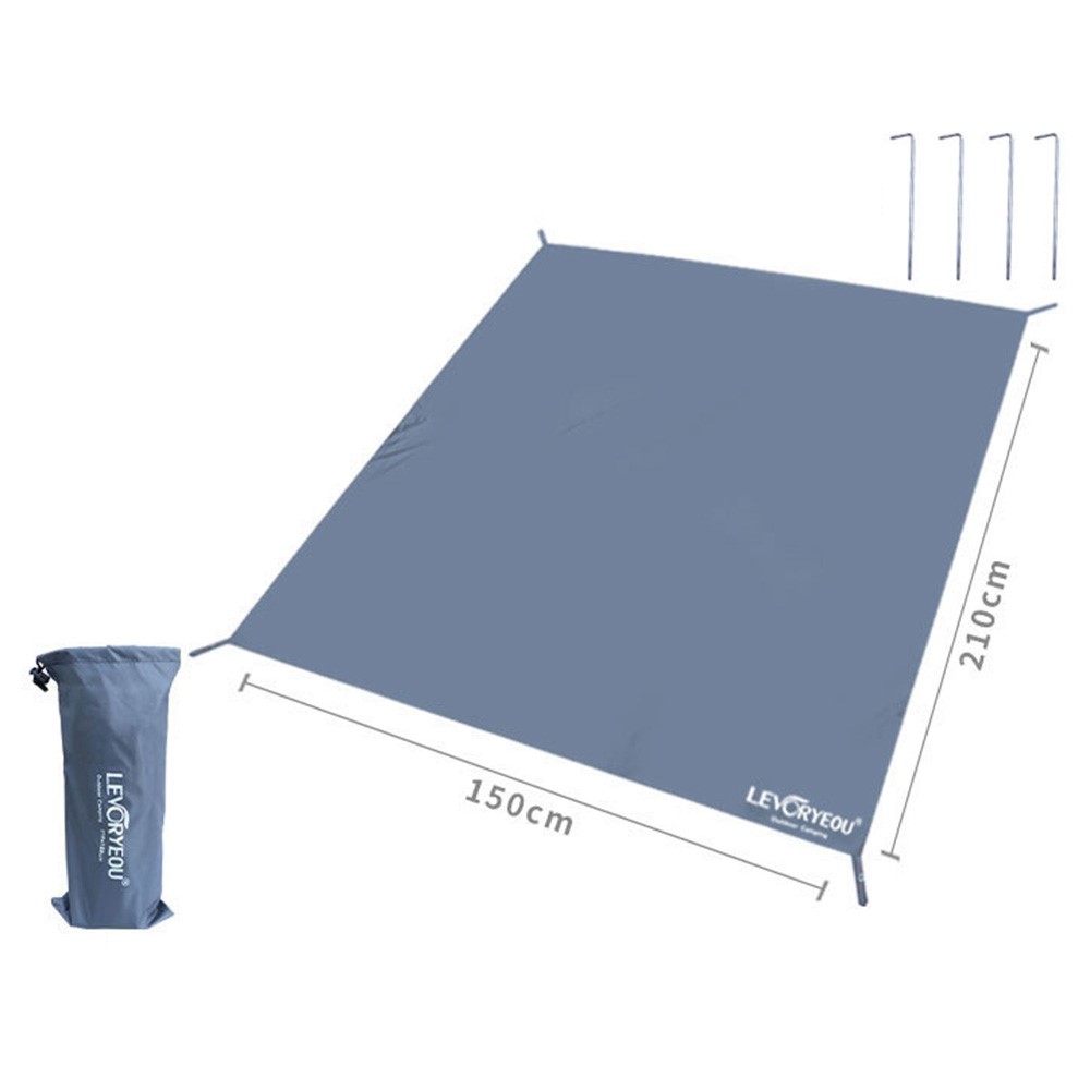 LEVORYEOU LR-D8521 210x150cm Thicken 210D Oxford Cloth Waterproof Mat Blanket Outdoor Camping Hiking Picnic Mat-11