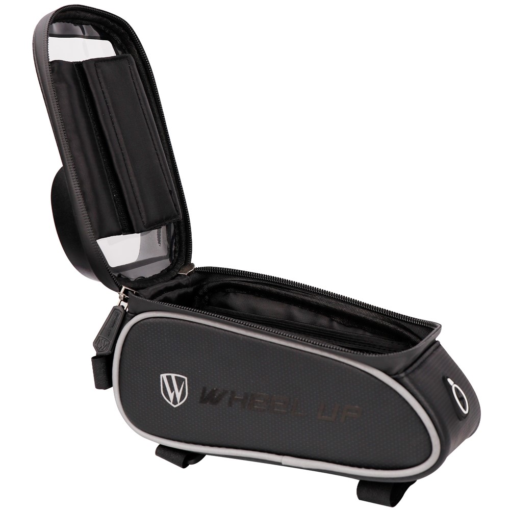 WHEEL UP 020-5 Cycling Bag Highly Waterproof Saddle Bag Touch Screen 6.5" Phone Pouch Case Holder-5