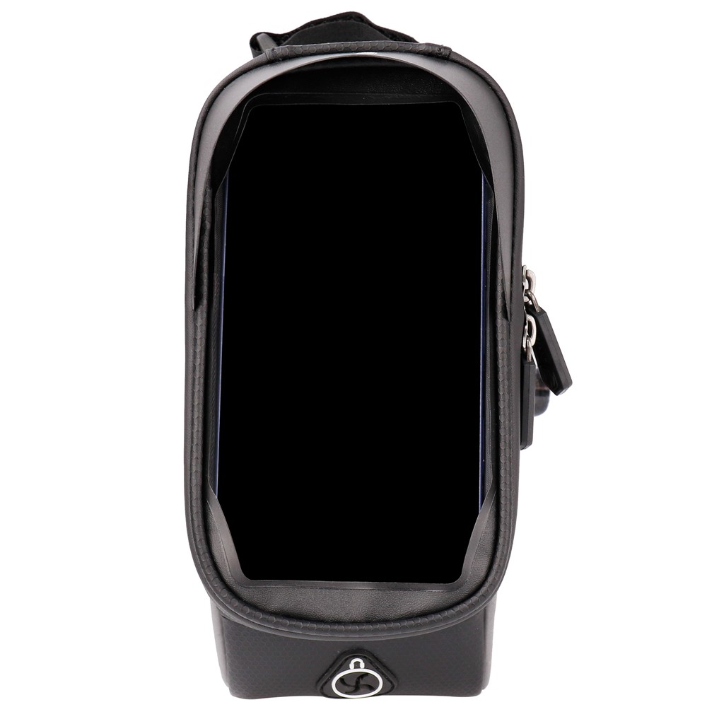 WHEEL UP 020-5 Cycling Bag Highly Waterproof Saddle Bag Touch Screen 6.5" Phone Pouch Case Holder-8